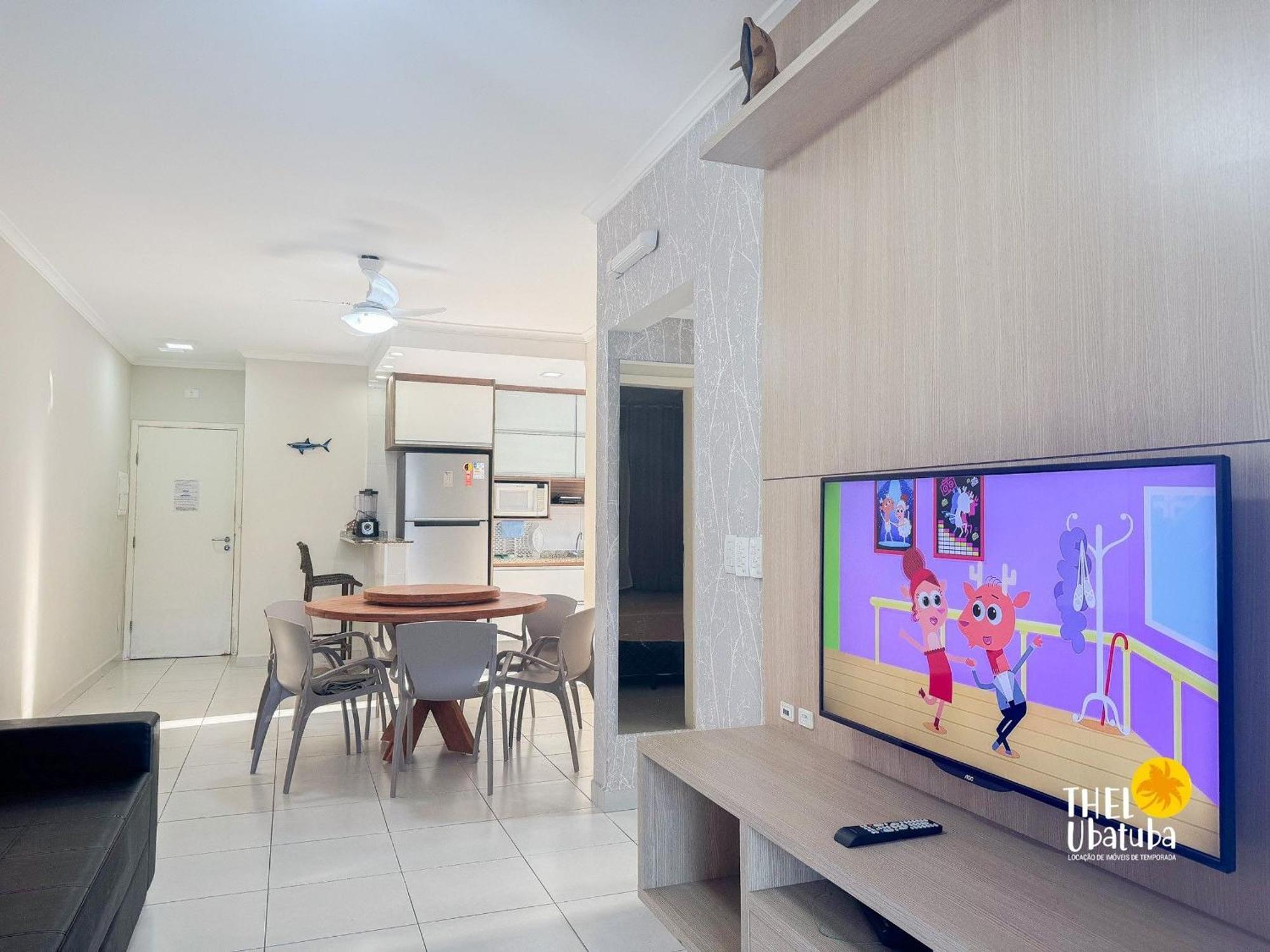 Apartamento Thel - Apto 41/a, Monte Carlo - Grande Ubatuba